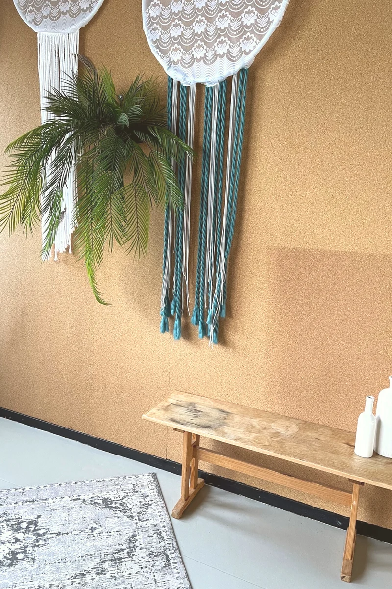 Palme künstliche Hängepflanze 110cm