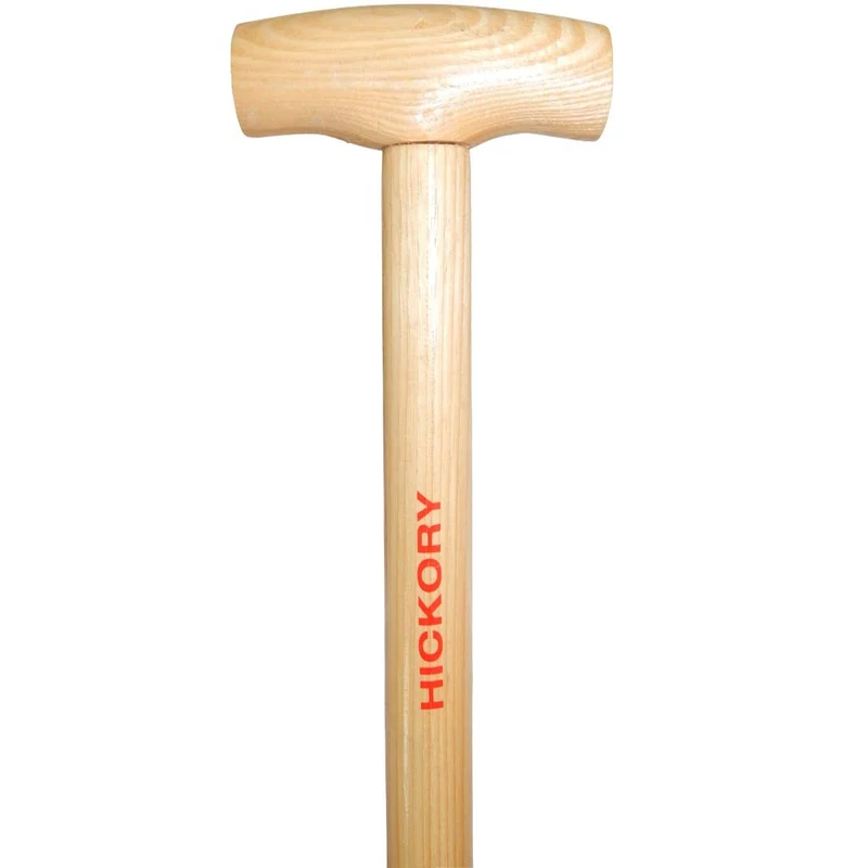SHW Rode-/Baumschulspaten mit Doppelfeder und Spatentritt mit Hickory-T-Stiel