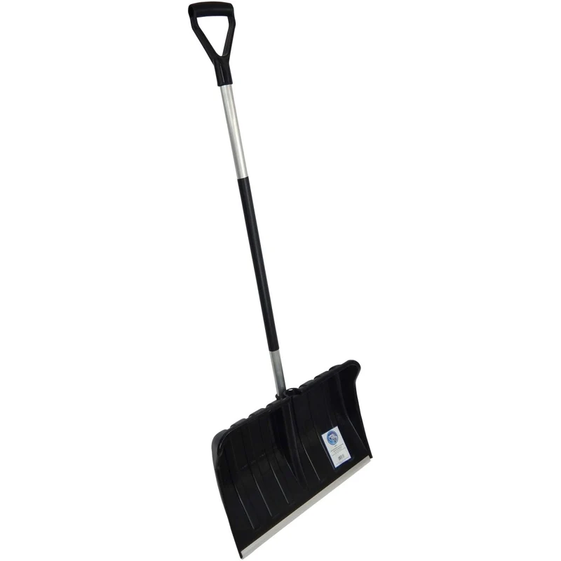 SHW Schneeschieber-Kunststoff 55 cm mit geradem Aluminiumstiel