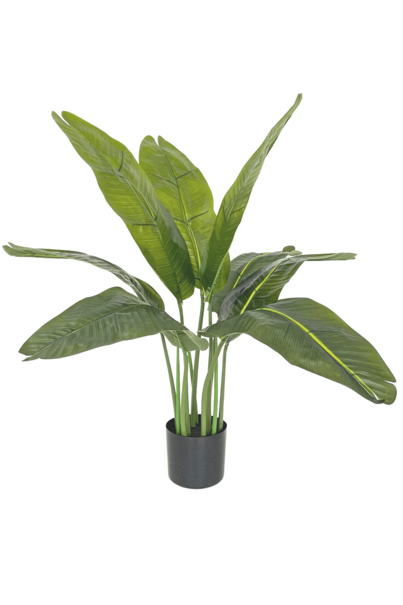Bananenstaude Kunstpflanze Serie A 90cm