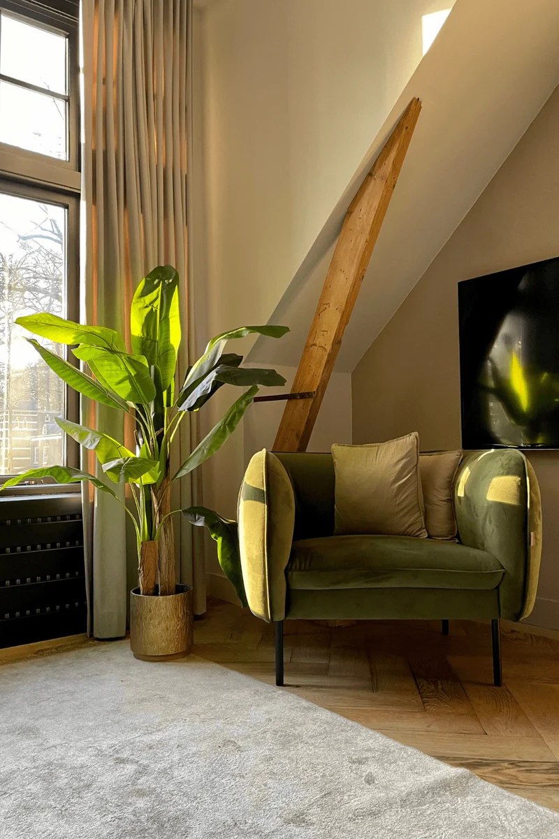 Bananenstaude Kunstpflanze Serie B 150cm