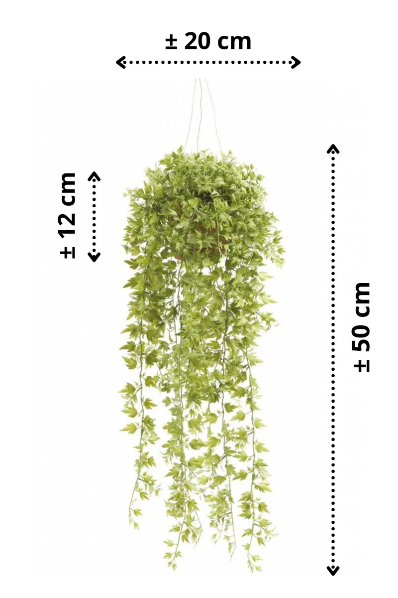 Hedera künstliche Hängepflanze 50cm