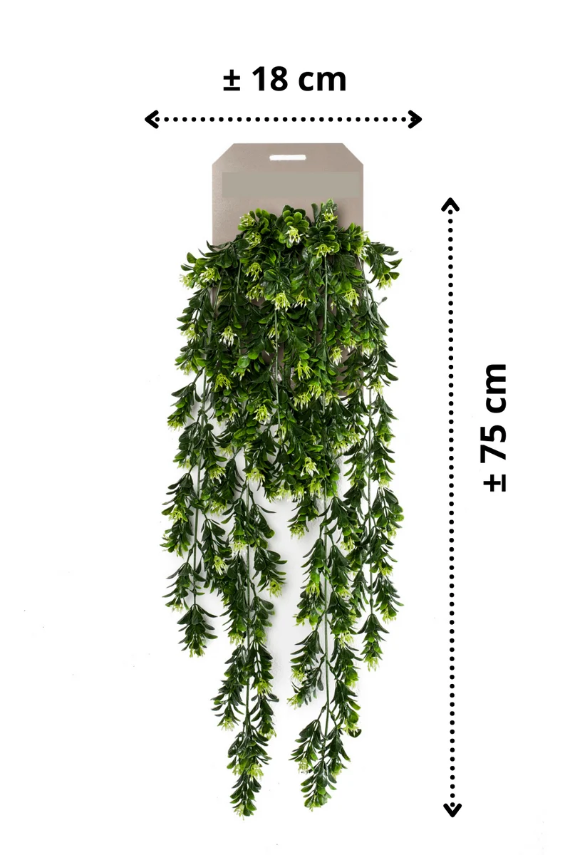 Buchsbaum künstliche Hängepflanze 75cm