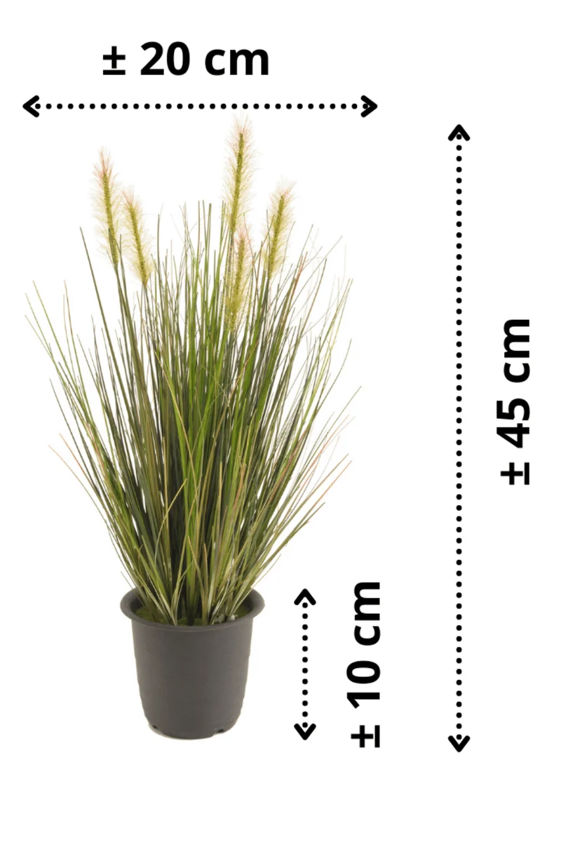 Graspflanze Kunstpflanze 45cm
