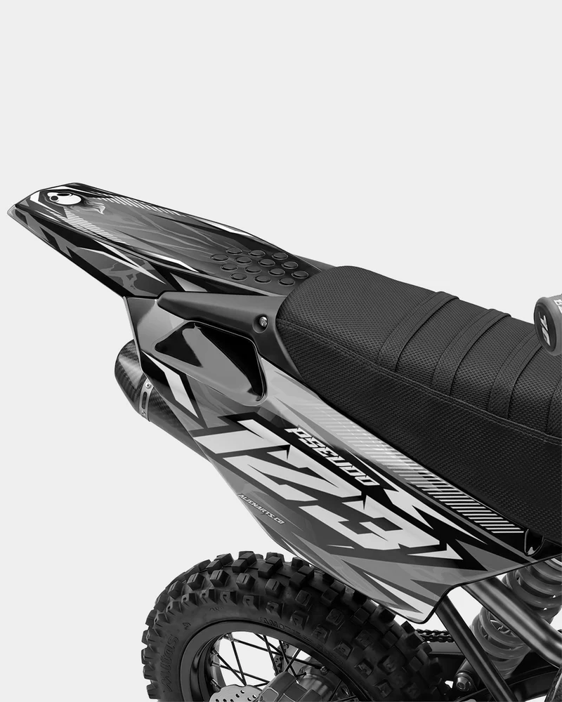 REAPER - Kit Déco Dirt Bike Semi-Personnalisable - Gris
