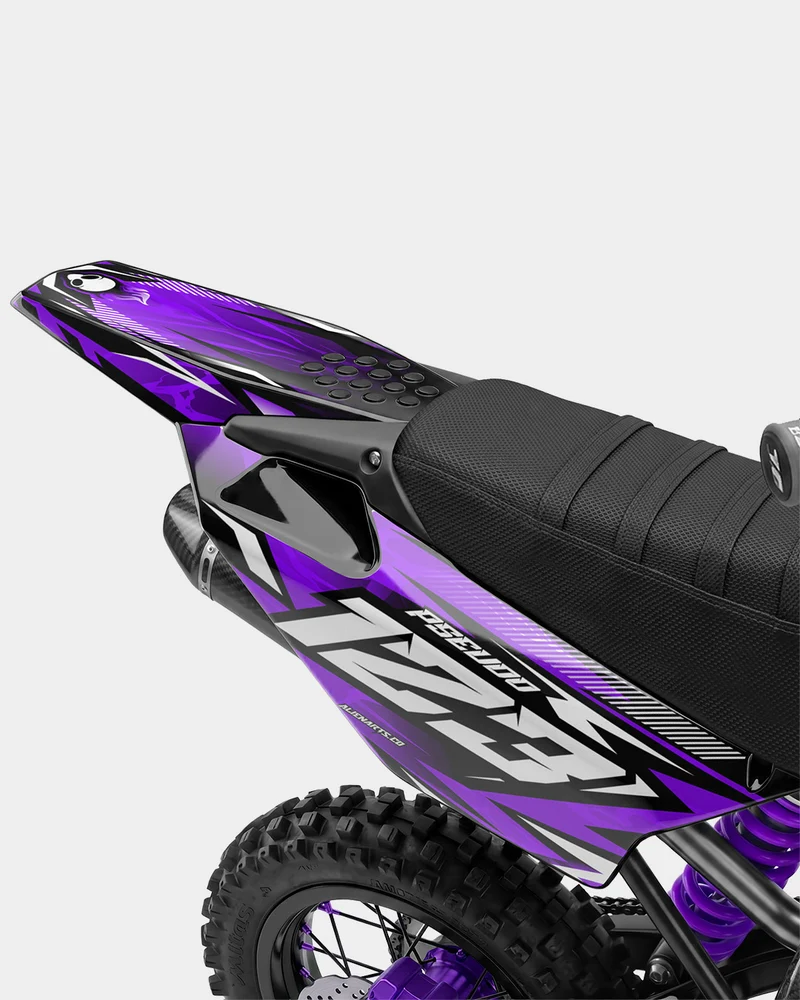 REAPER - Kit Déco Dirt Bike Semi-Personnalisable - Violet