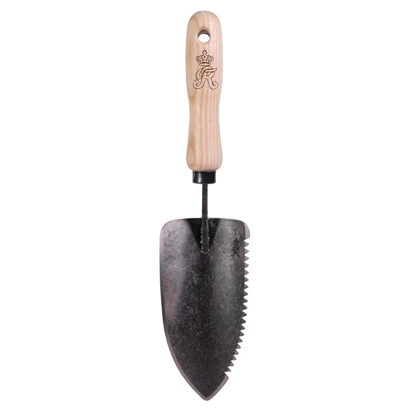 SHW Blumenkelle gezahnt mit Eschenholzgriff