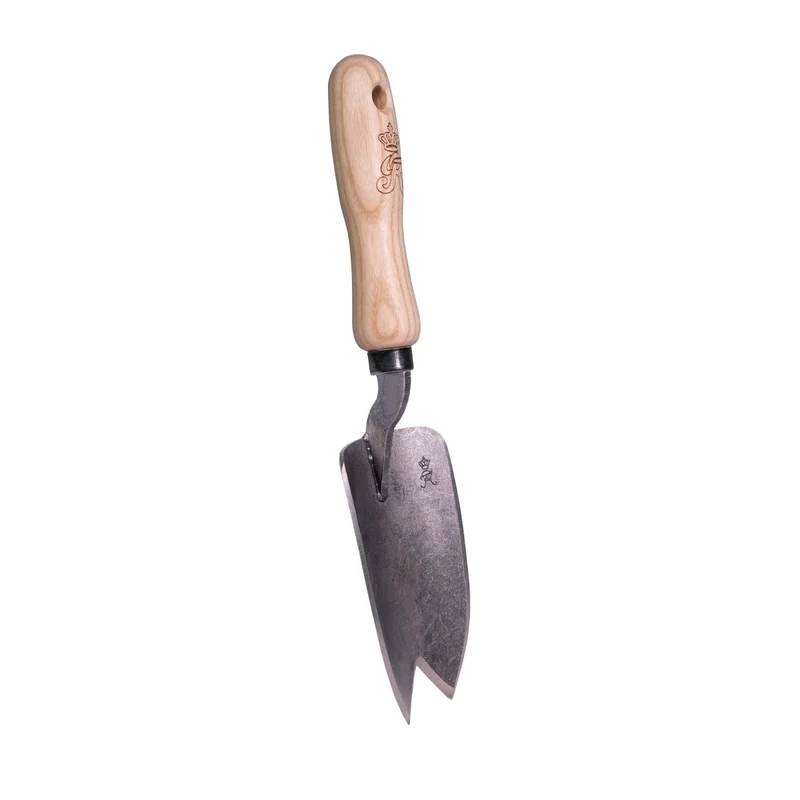 SHW Blumenkelle mit Wurzelschnitt und Eschenholzgriff