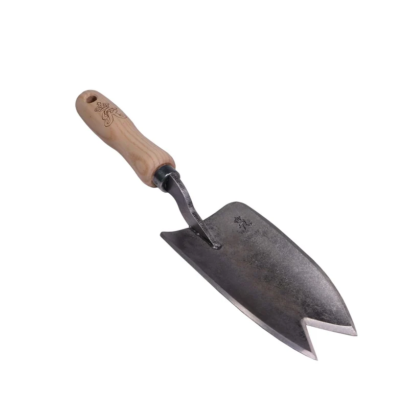 SHW Blumenkelle mit Wurzelschnitt und Eschenholzgriff