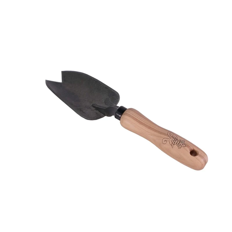 SHW Blumenkelle mit Wurzelschnitt und Eschenholzgriff