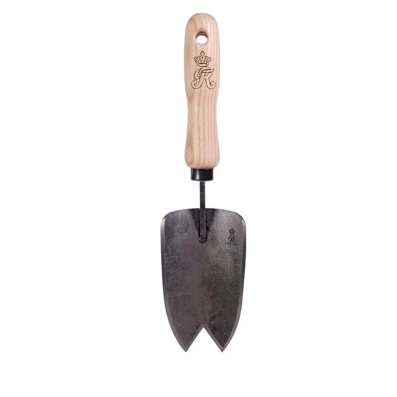 SHW Blumenkelle mit Wurzelschnitt und Eschenholzgriff