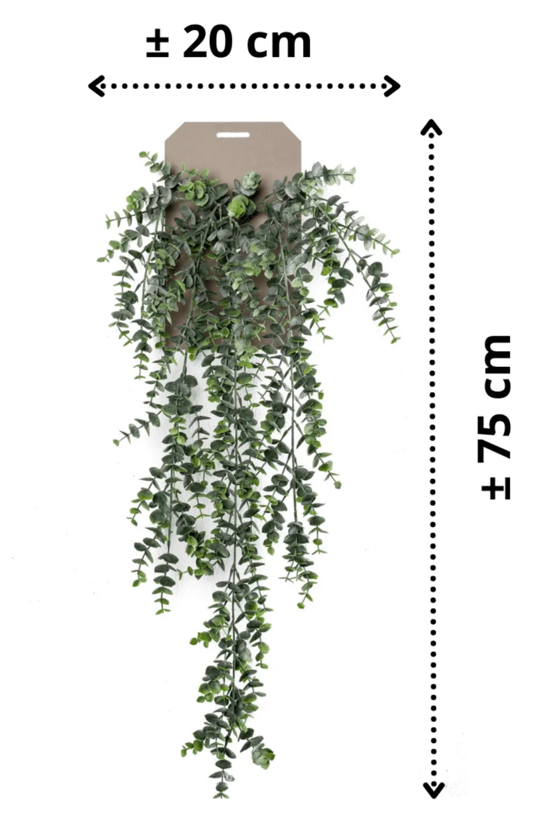 Eukalyptus künstliche Hängepflanze 75cm