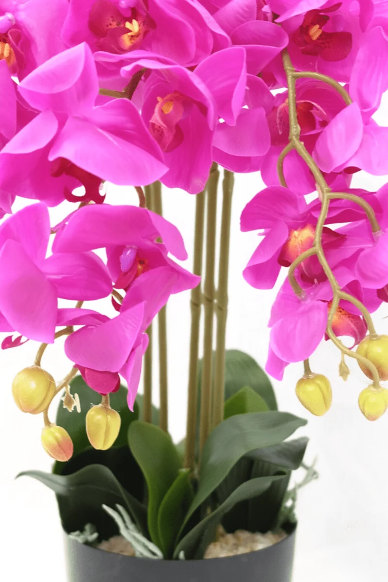 Orchidee Kunstpflanze Rosa 70cm