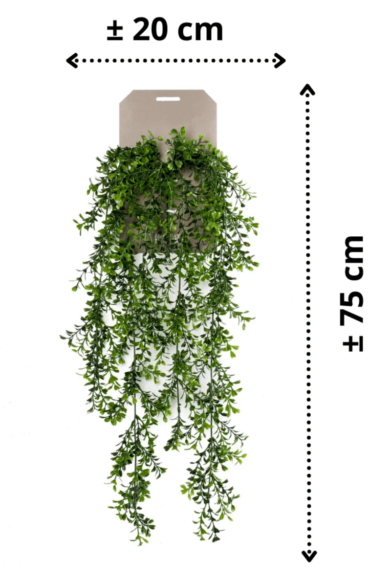 Buchsbaum künstliche Hängepflanze 75cm