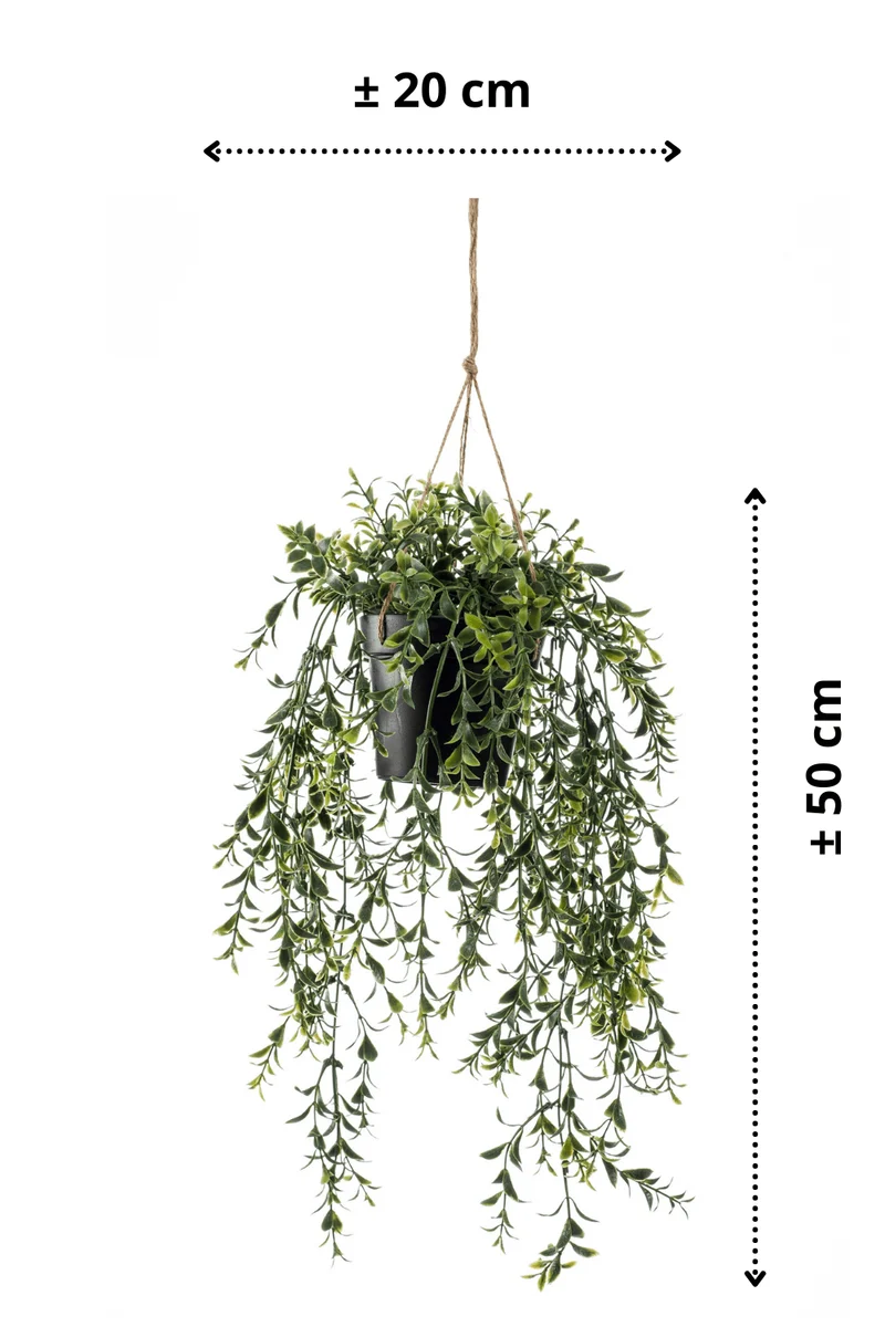 Buchsbaum künstliche Hängepflanze 50cm