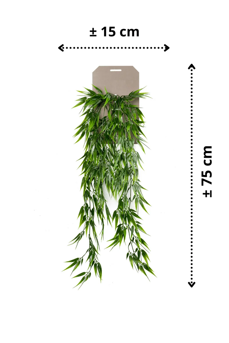 Bambus künstliche Hängepflanze 75cm