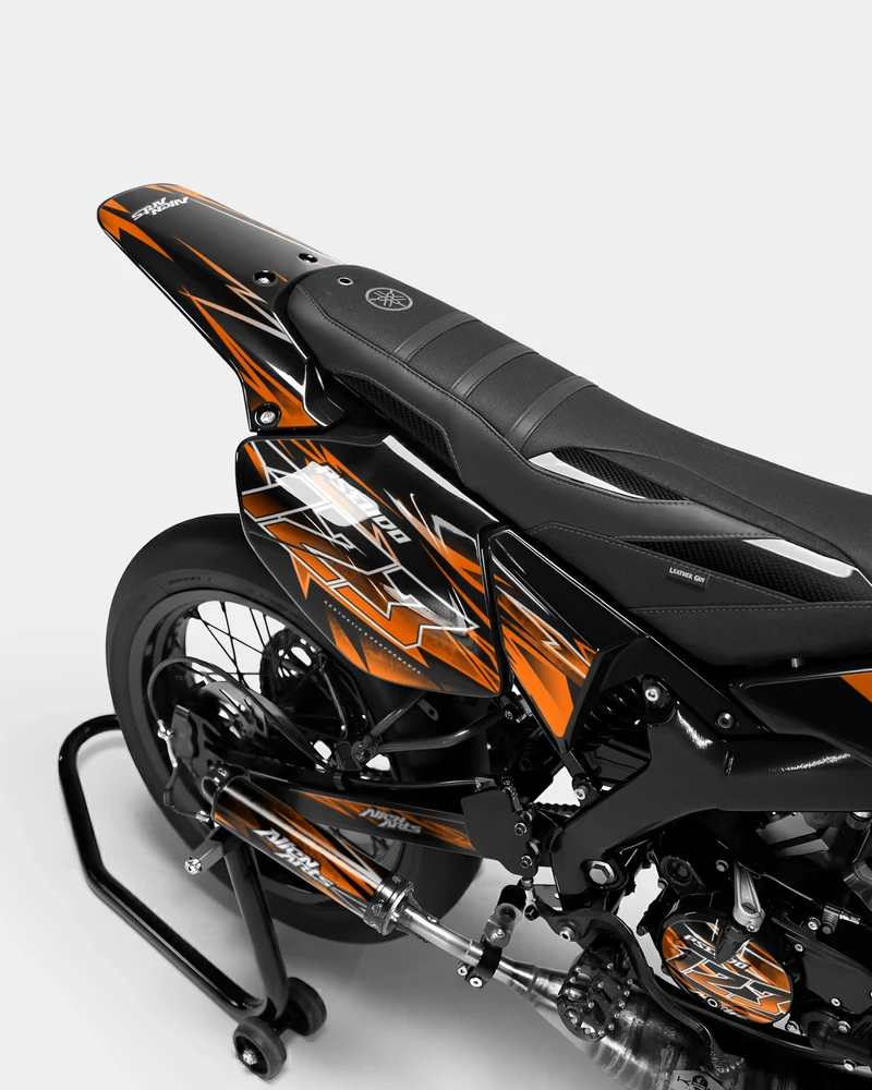 BRUME - Kit deco YAMAHA DT 50cc - Orange
