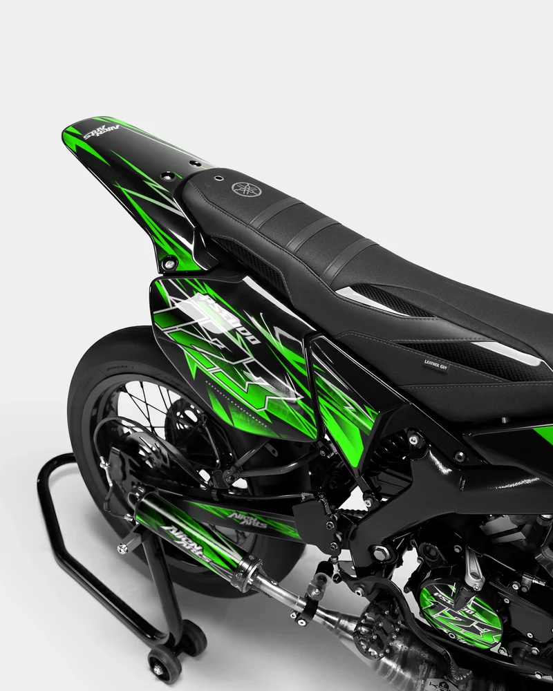 BRUME - Kit deco YAMAHA DT 50cc - Vert