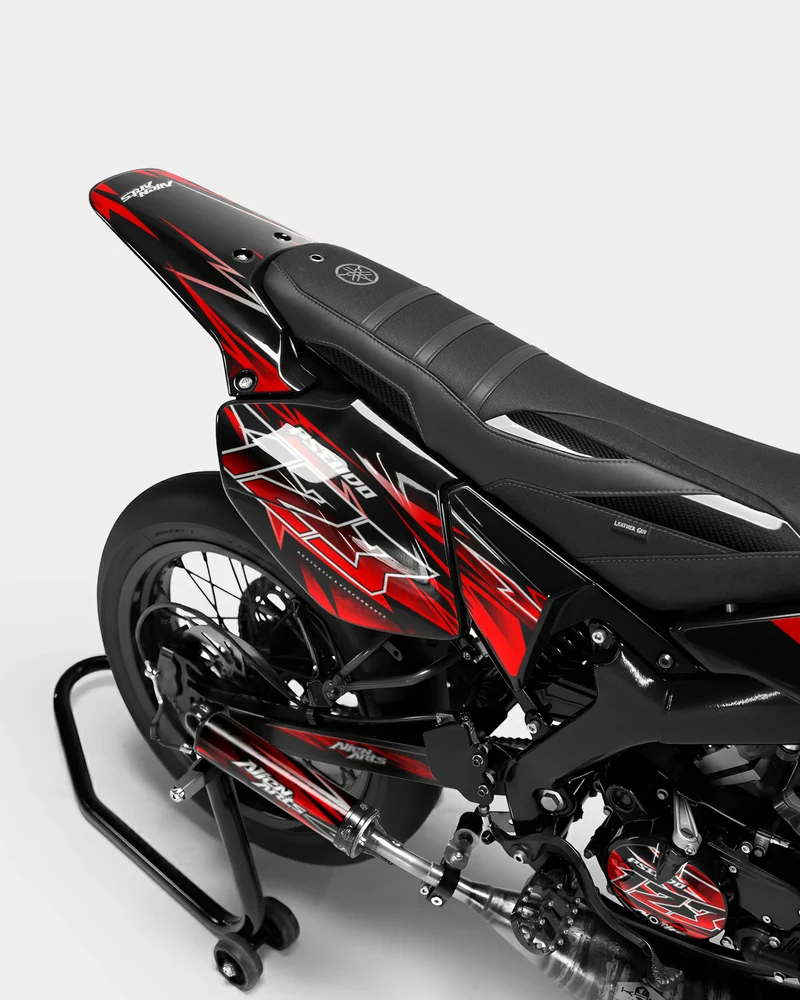 BRUME - Kit deco YAMAHA DT 50cc - Rouge