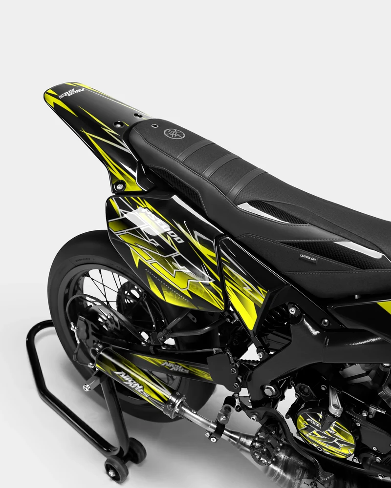 BRUME - Kit deco YAMAHA DT 50cc - Jaune
