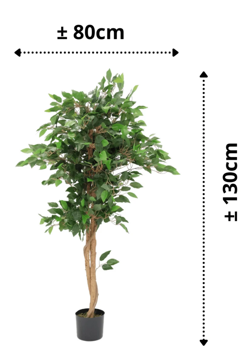 Ficus Kunstpflanze 130cm