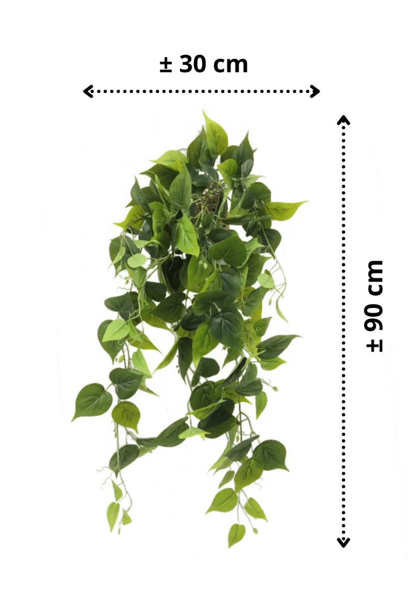 Philodendron künstliche Hängepflanze 90cm