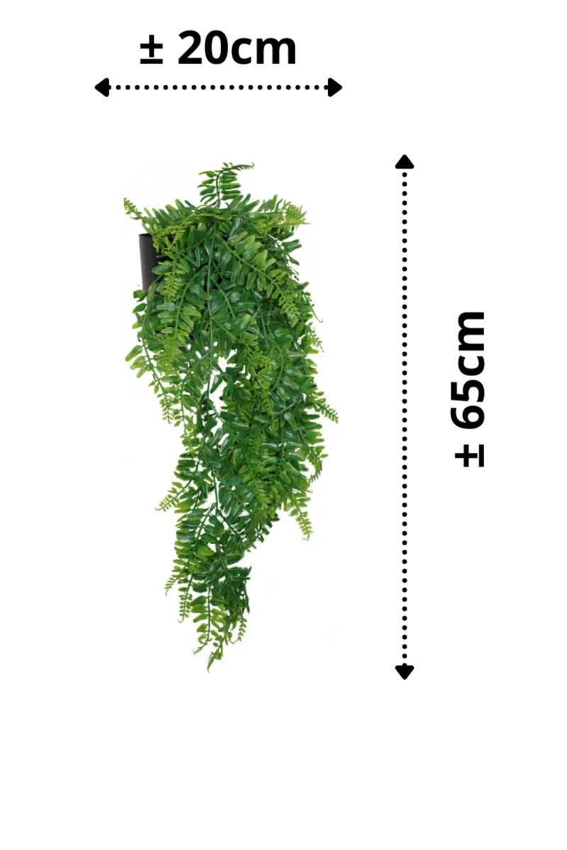 Farn künstliche Hängepflanze 65cm