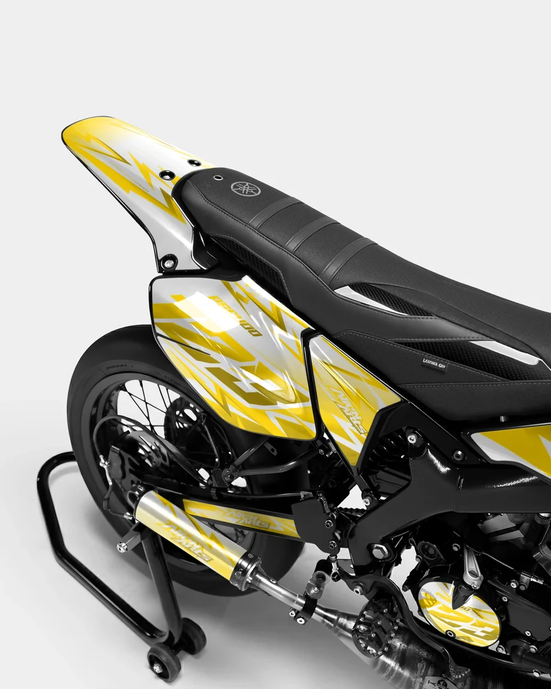 CALYPSO - Kit deco YAMAHA DT 50cc - Jaune foncé