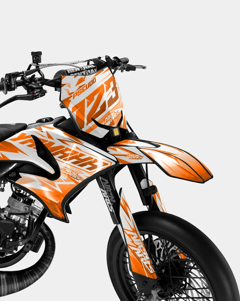 CALYPSO - Kit deco YAMAHA DT 50cc - Orange