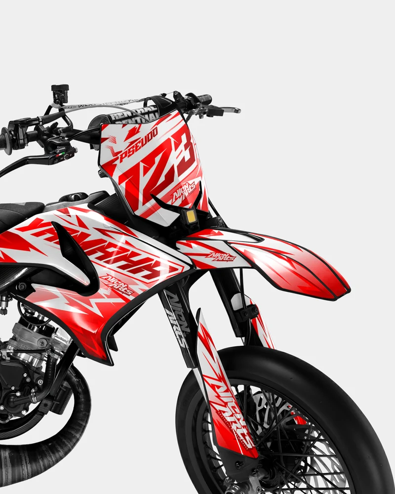 CALYPSO - Kit deco YAMAHA DT 50cc - Rouge