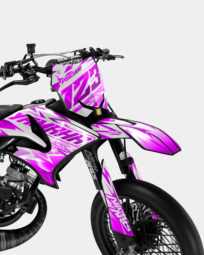 CALYPSO - Kit deco YAMAHA DT 50cc - Rose
