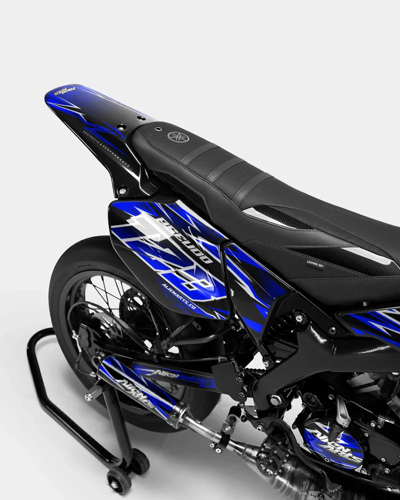 CIEL - Kit deco YAMAHA DT 50cc - Bleu foncé