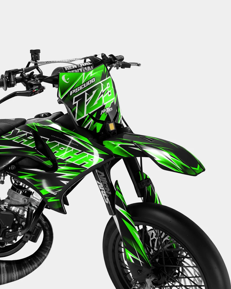 CIEL - Kit deco YAMAHA DT 50cc - Vert