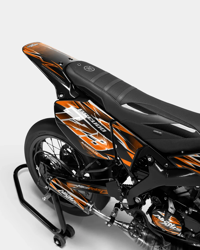 CIEL - Kit deco YAMAHA DT 50cc - Orange