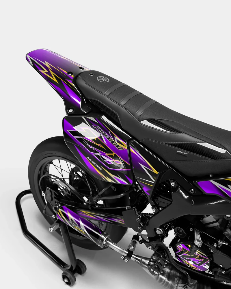 ECLAT - Kit deco YAMAHA DT 50cc - Violet