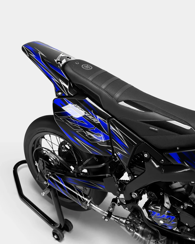 ELARA - Kit deco YAMAHA DT 50cc - Bleu foncé