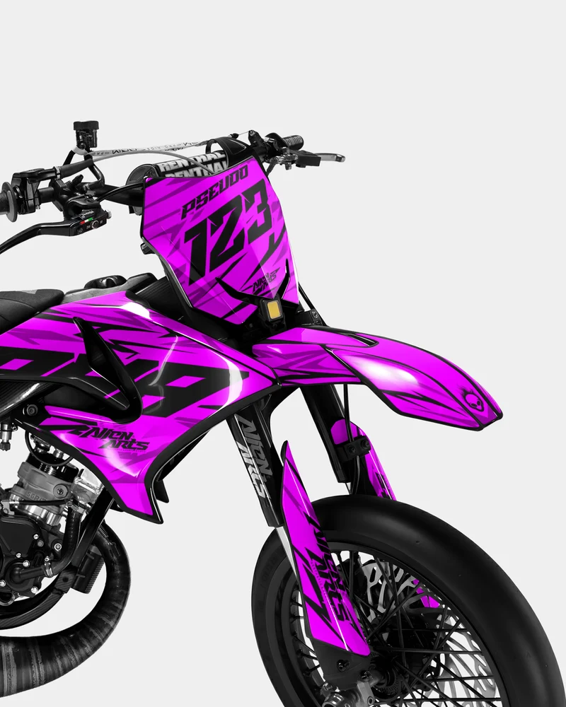 0RBIS - Kit deco YAMAHA DT 50cc - Rose