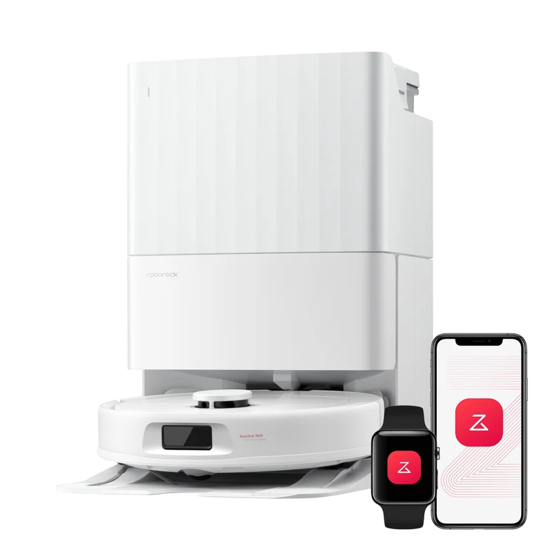 roborock Qrevo S5V Saugroboter mit Wischfunktion&Hebarem Wischmopp