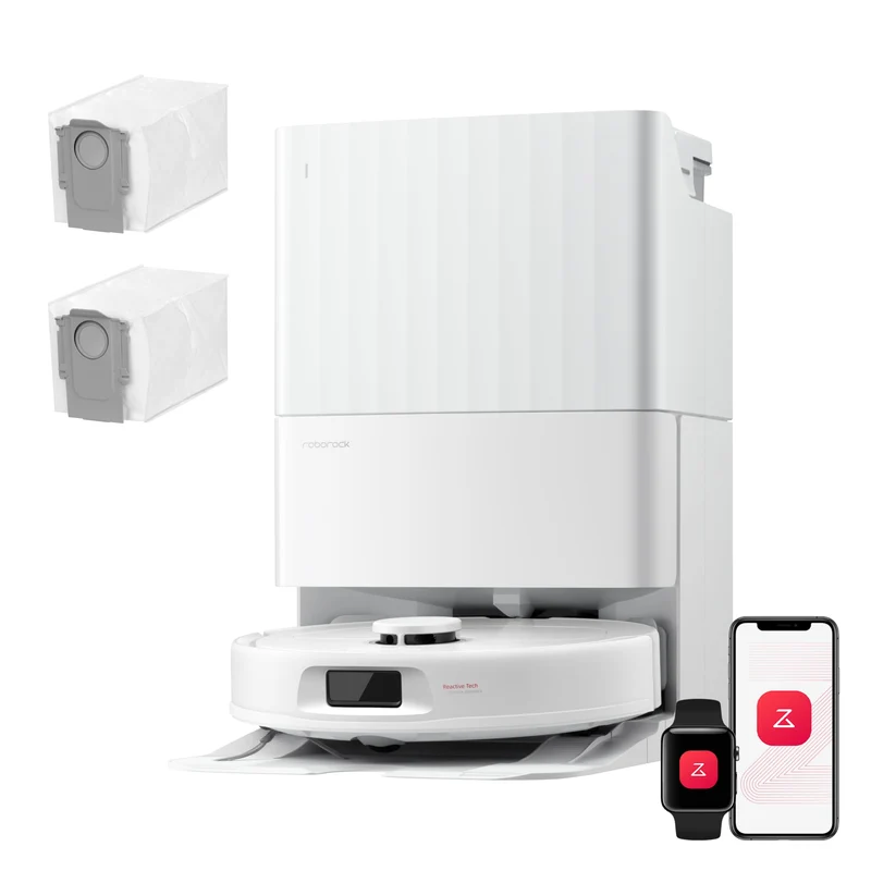 roborock Qrevo S5V Saugroboter mit Wischfunktion&Hebarem Wischmopp