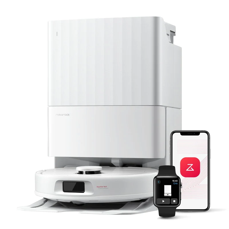 roborock Qrevo S5V Saugroboter mit Wischfunktion&Hebarem Wischmopp