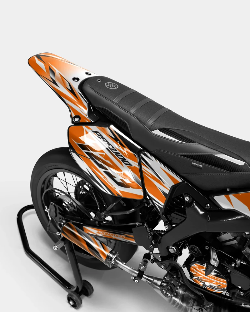 FABLE - Kit deco YAMAHA DT 50cc - Orange