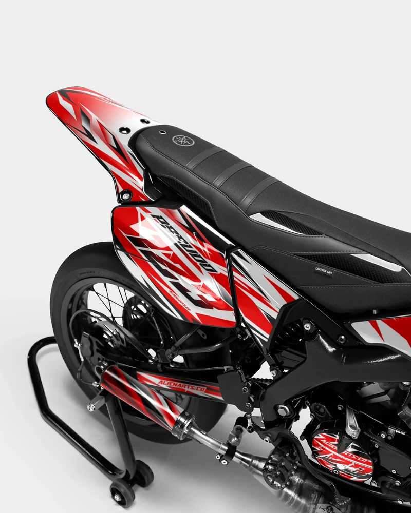 FABLE - Kit deco YAMAHA DT 50cc - Rouge