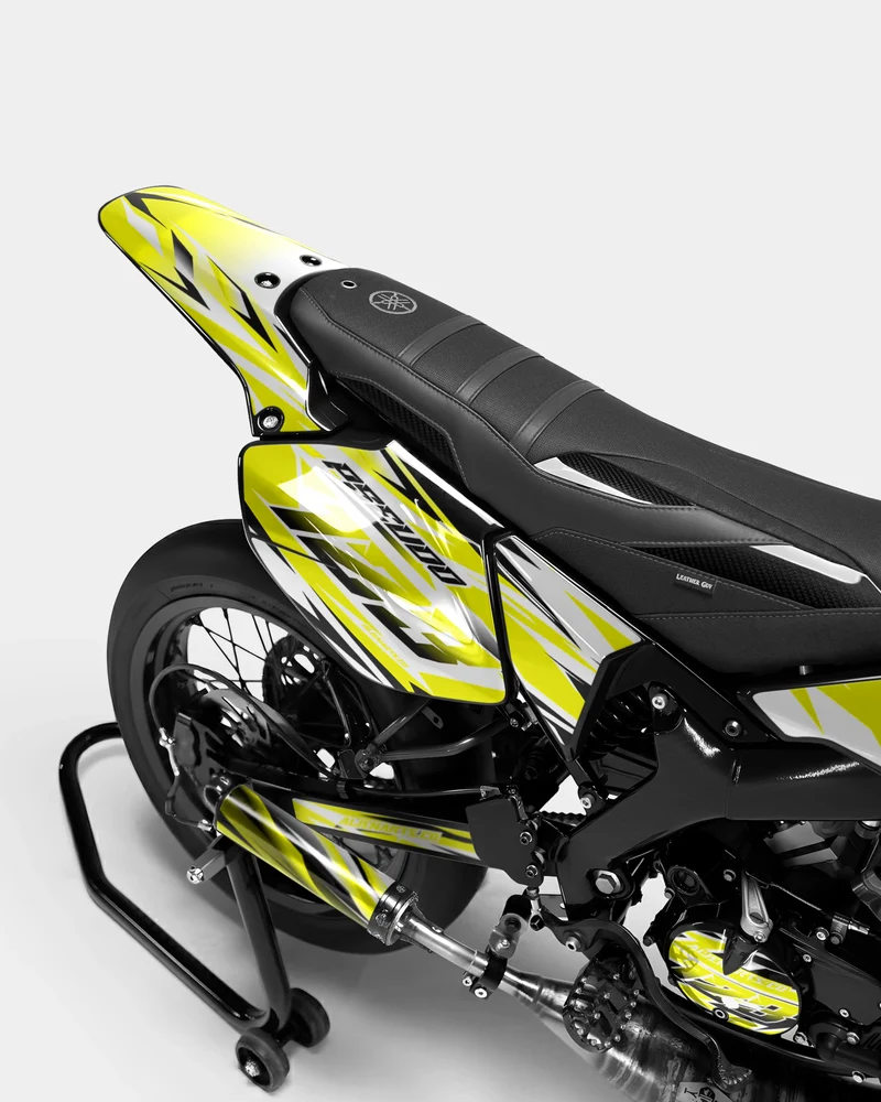 FABLE - Kit deco YAMAHA DT 50cc - Jaune