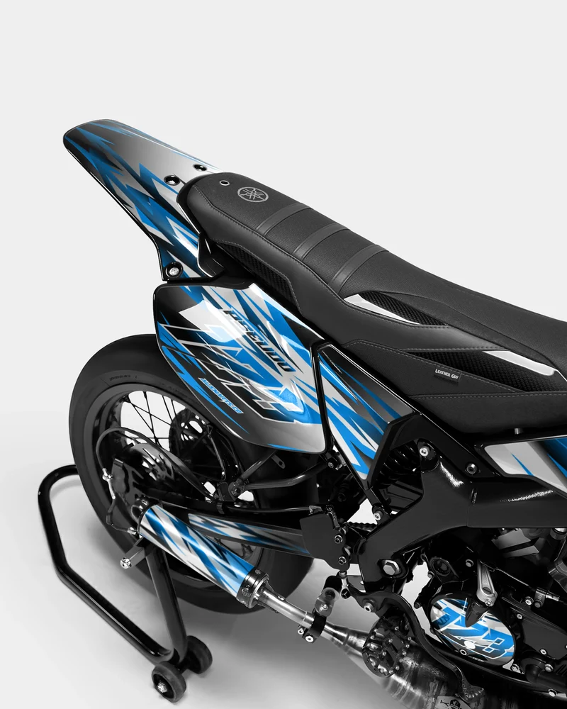 FIKA - Kit deco YAMAHA DT 50cc - Bleu