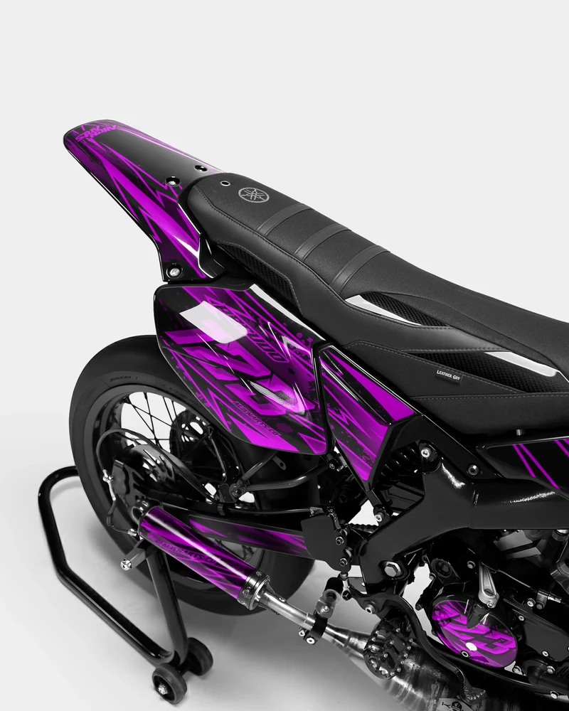 MIROIR - Kit deco YAMAHA DT 50cc - Rose