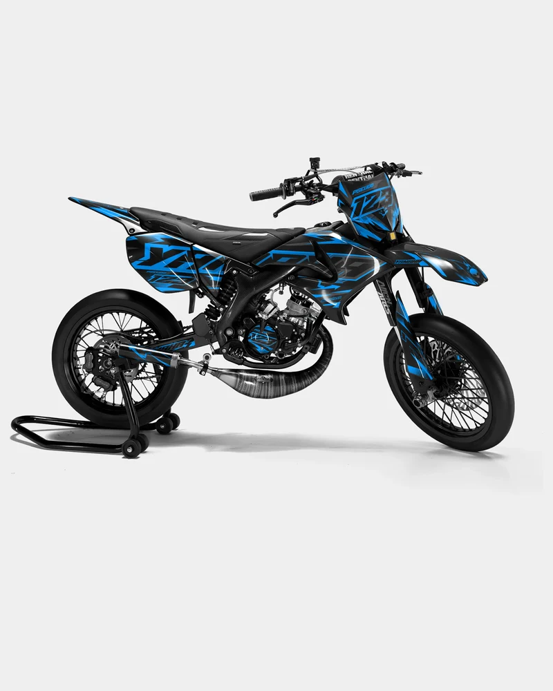 MISTRAL - Kit deco YAMAHA DT 50cc - Bleu