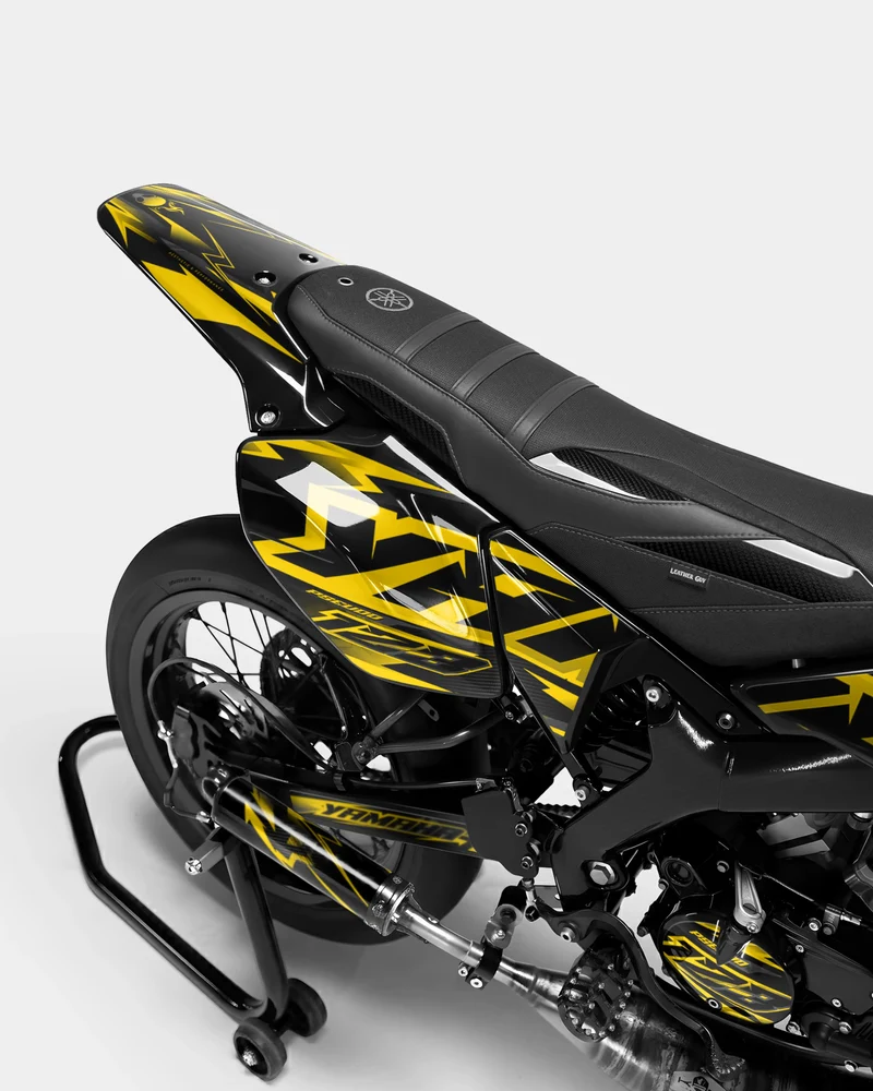 MISTRAL - Kit deco YAMAHA DT 50cc - Jaune foncé