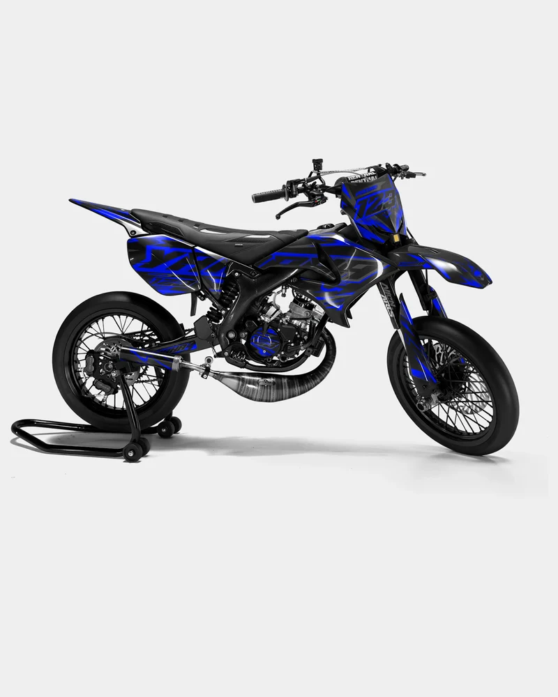 MISTRAL - Kit deco YAMAHA DT 50cc - Bleu foncé