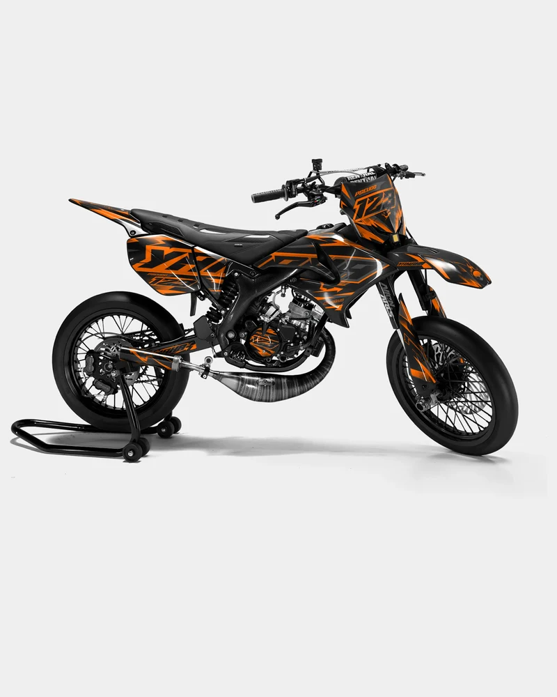 MISTRAL - Kit deco YAMAHA DT 50cc - Orange