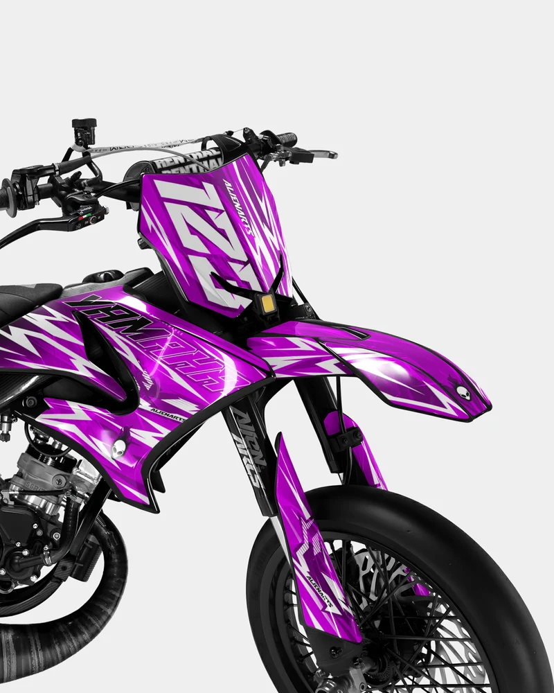 PLUME - Kit deco YAMAHA DT 50cc - Rose